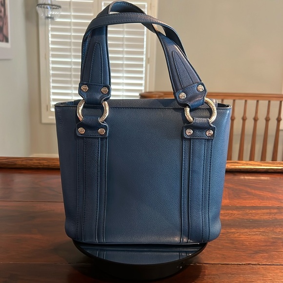 MCM Mini Studded Shoulder Bag w/Detachable Pouch - Picture 4 of 17